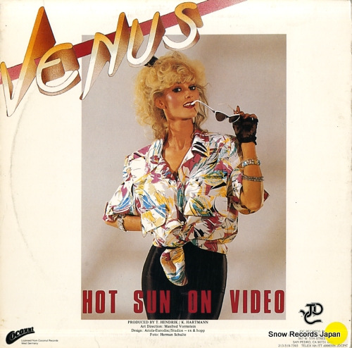 VENUS hot sun on video JDC0076