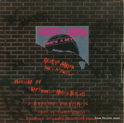 AARON, GEORGE she's a devil TPF004 - back cover