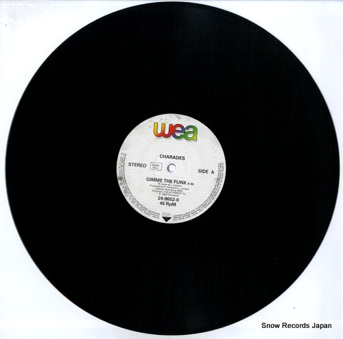 CHARADES gimme the funk (dance mix) 24-9652-0 - disc