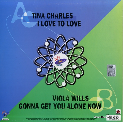 CHARLES, TINA / VIOLA WILLS i love to love / gonna get you alone now ABX002 - back cover