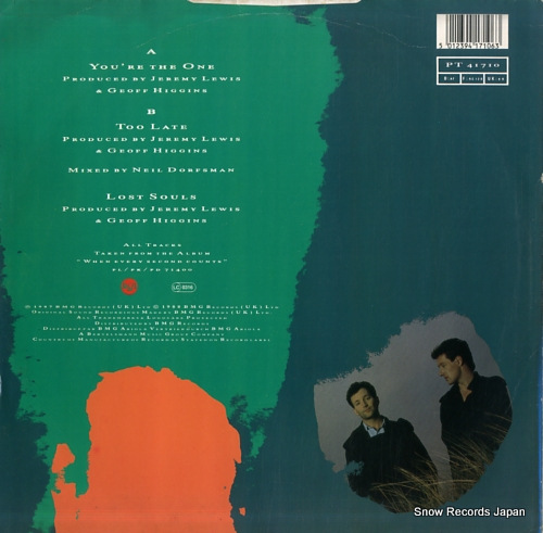2AM you're the one PT41710 - back cover