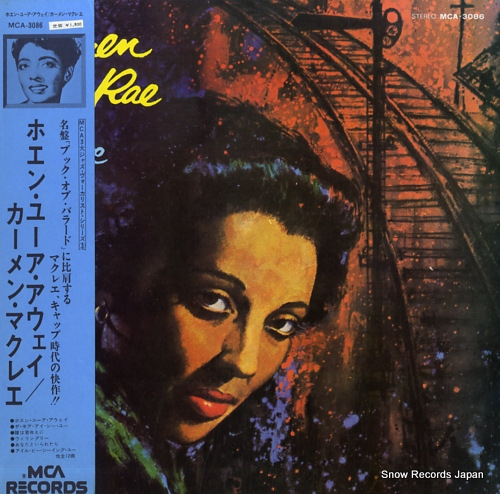 MCRAE, CARMEN when you're away MCA-3086