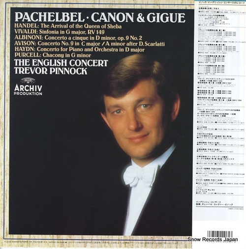 PINNOCK, TREVOR pschelbel; canon & gigue 20MA0112