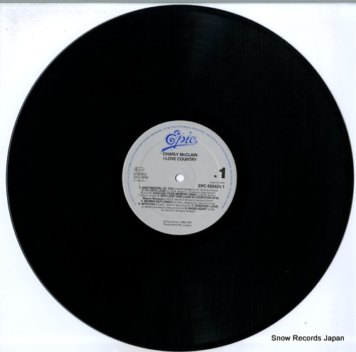 MCCLAIN, CHARLY i love country EPC4504251 - disc