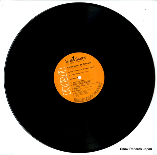 D'ARIENZO, JUAN sentimiento de bohemio RCA-5012