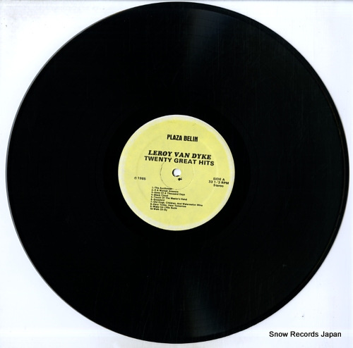 DYKE, LEROY VAN 20 great hits L-12334 - disc