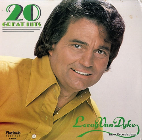 DYKE, LEROY VAN 20 great hits L-12334 - front cover