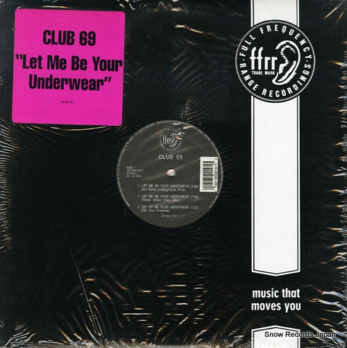 CLUB 69 let me be your underwear 162-350-016-1 - front cover