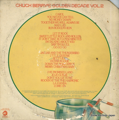å٥꡼ chuck berry's golden decade vol.2 2CH60023