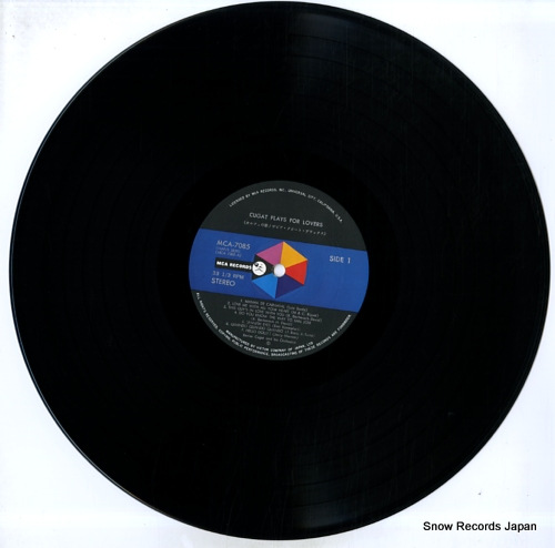 CUGAT, XAVIER cugat plays for lovers MCA-7085 - disc