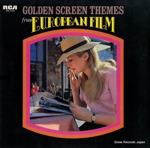 V/A golden screen themes from european films SRA-5134 - front cover