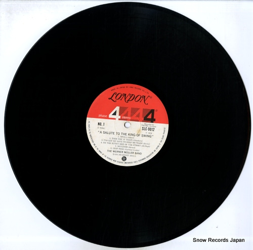 MULLER, WERNER a salute to the king of swing SLC9012
