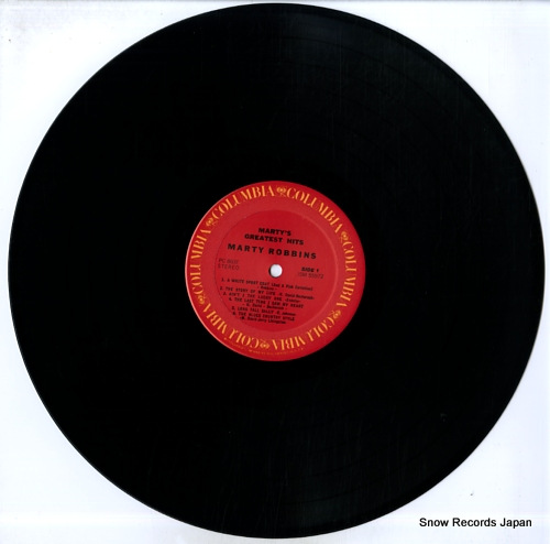 ROBBINS, MARTY marty's greatest hits PC8639 - disc