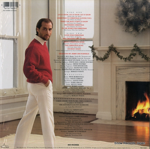 GREENWOOD, LEE christmas to christmas MCA-5623