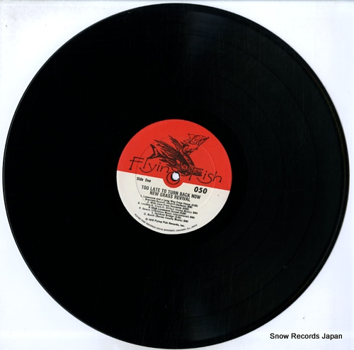 NEW GRASS REVIVAL too late to turn back now FLYINGFISH050 - disc