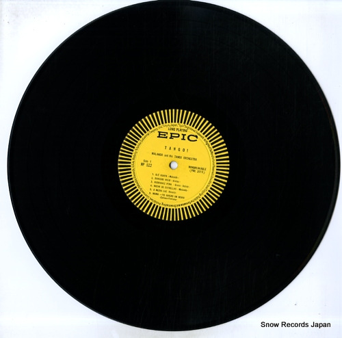 MALANDO AND HIS TANGO ORCHESTRA tango! NP-522 - disc