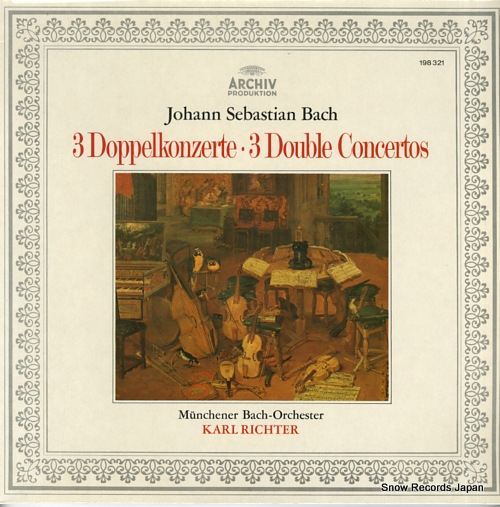 RICHTER, KARL bach; 3 doppelkonzerte 198321