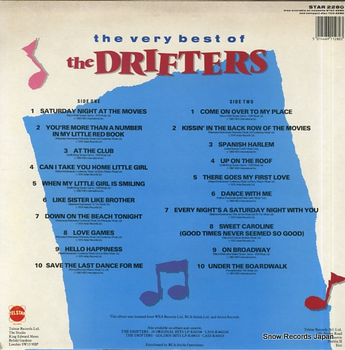 DRIFTERS, THE the very best of the drifters STAR2280