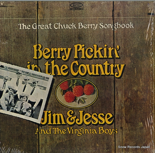 JIM AND JESSE AND THE VIRGINIA BOYS berry pickin' in the country P18422 - front cover
