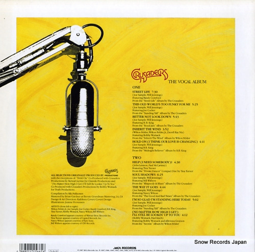 CRUSADERS, THE the vocal album P-13562