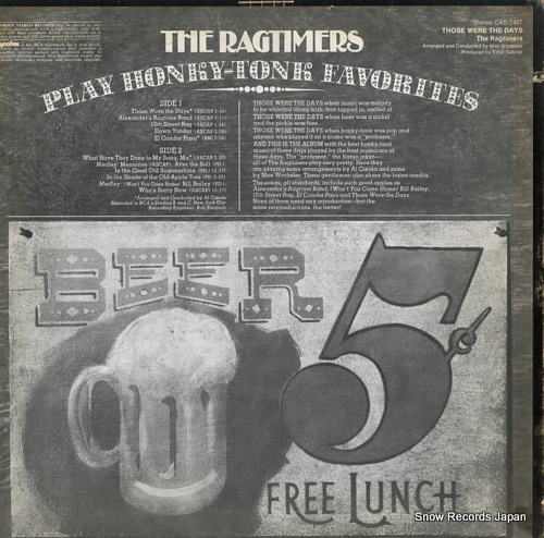 RAGTIMERS,THE those were the days CAS-2467