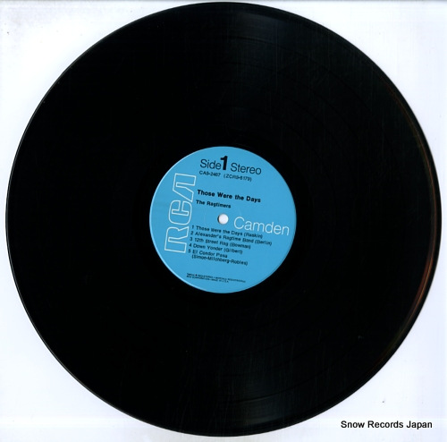 RAGTIMERS,THE those were the days CAS-2467