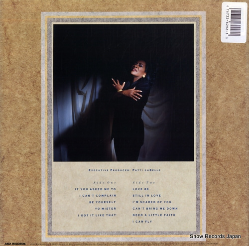 LABELLE, PATTI be yourself MCA-6292 - back cover