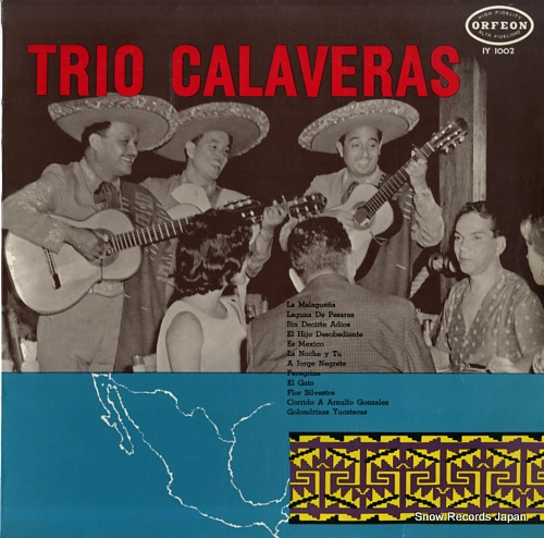 TRIO CALAVERAS trio calaveras IY1002 - front cover