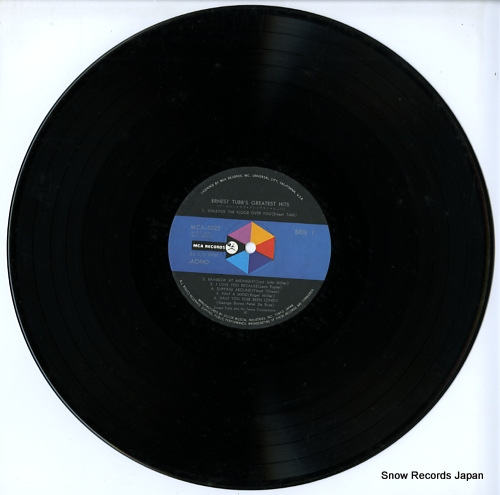 TUBB, ERNEST ernest tubb's greatest hits MCA-5022
