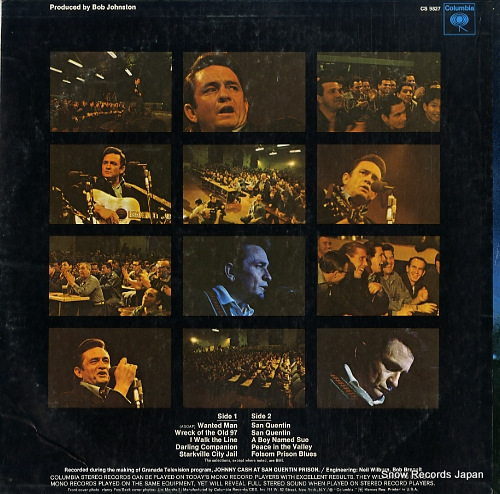 ˡå johnny cash at san quentin CS9827