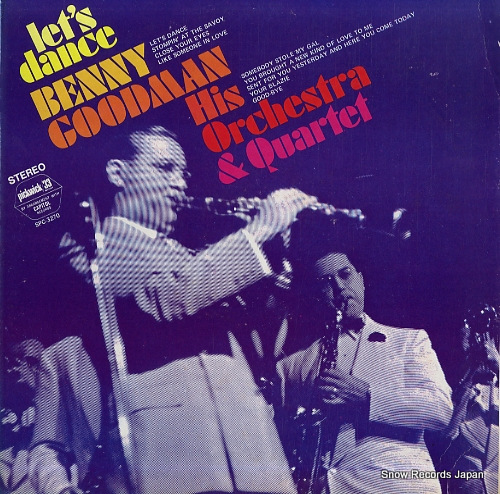 GOODMAN, BENNY let's dance SPC3270 - front cover