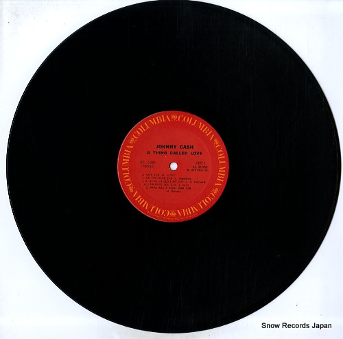 CASH, JOHNNY a thing called love KC31332 - disc