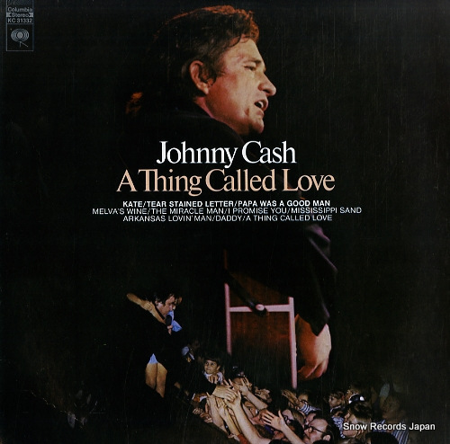 CASH, JOHNNY a thing called love KC31332 - front cover