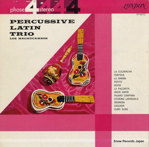LOS MACHUCAMBOS percussive latin trio SP44012