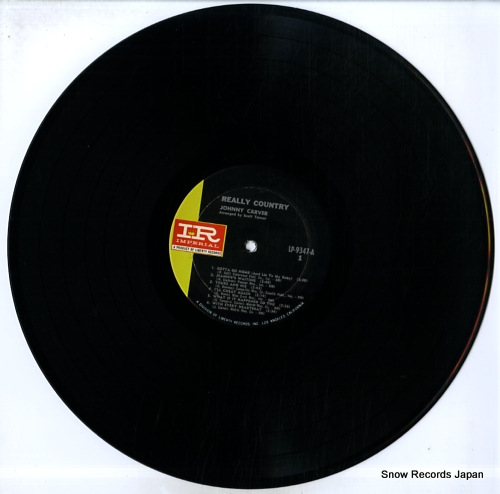 CARVER, JOHNNY really country LP-9347