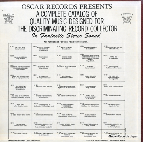 V/A million seller country hits vol. 2 OS-145 - back cover