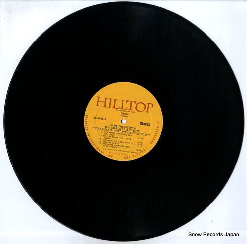 THOMPSON, HANK you always hurt the one you love JS-6085