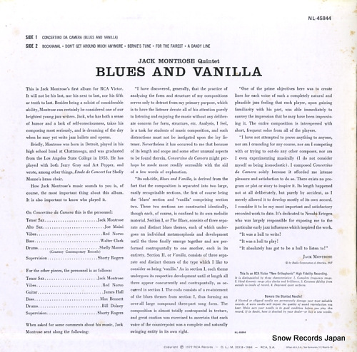 åȥ blues and vanilla NL-45844/LPM-1451