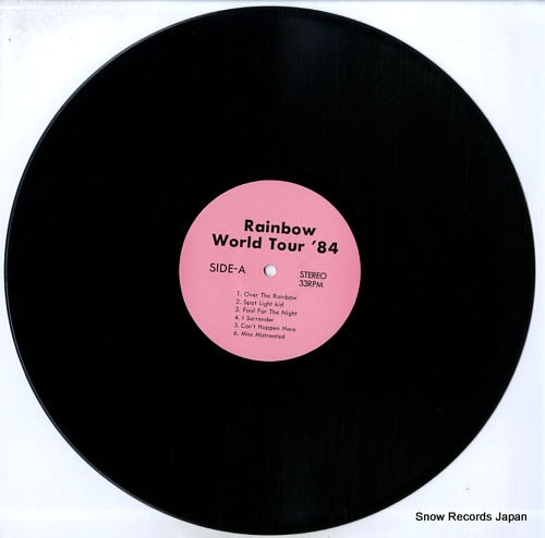 RAINBOW rainbow world tour '84 A17089