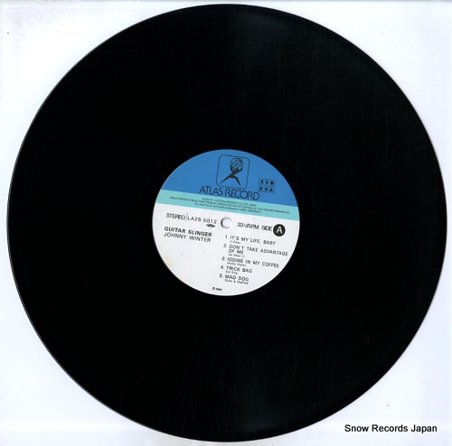 WINTER, JOHNNY guitar slinger LA25-5012