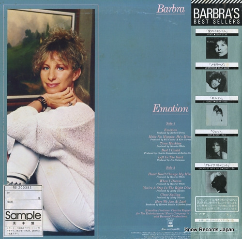 STREISAND, BARBRA emotion 28AP2940