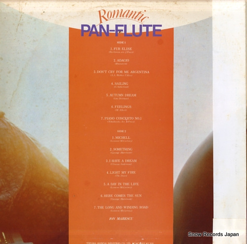 MARESCU, ION romantic pan-flute CMC-2002