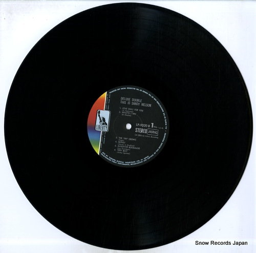 NELSON, SANDY deluxe double this is sandy nelson LP-9320B