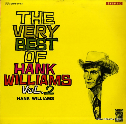 WILLIAMS, HANK the very best of hank williams vol.2 SMM-1013 - front cover