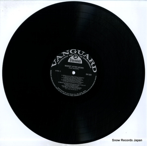 KINGSLEY, GERSHON mozart after hours / play mozart SH-169
