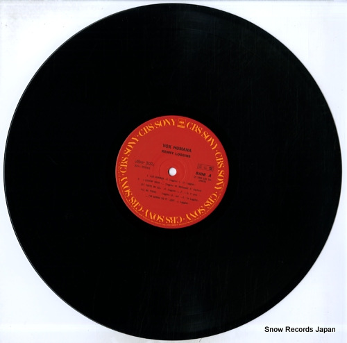LOGGINS, KENNY vox humana 28AP3025