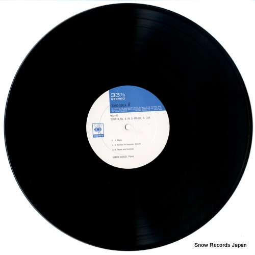 GOULD, GLENN the mozart piano sonatas, vol.2 SONC10414
