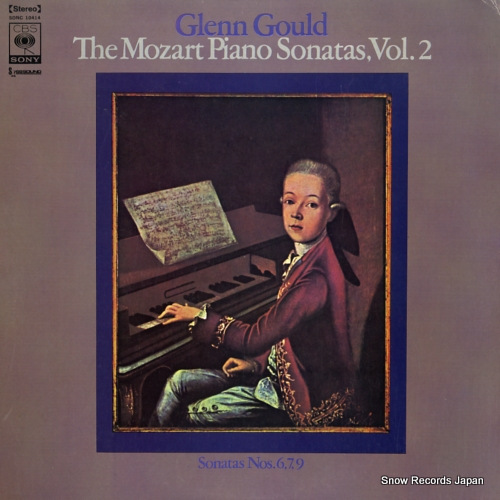 GOULD, GLENN the mozart piano sonatas, vol.2 SONC10414