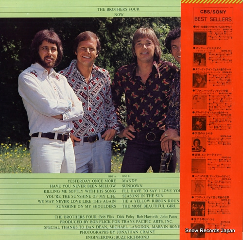 BROTHERS FOUR, THE now SOPO81