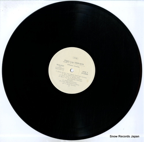JEFFERSON AIRPLANE flight log RCA-9121-22